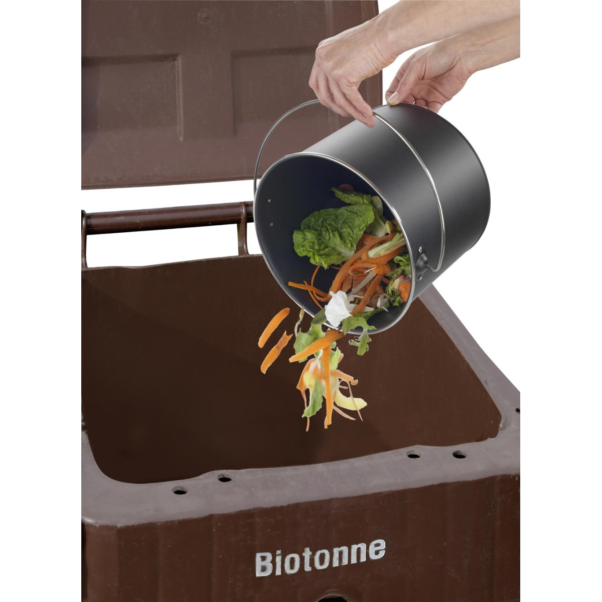 Poubelle compost anti-odeur - Jardin et Saisons
