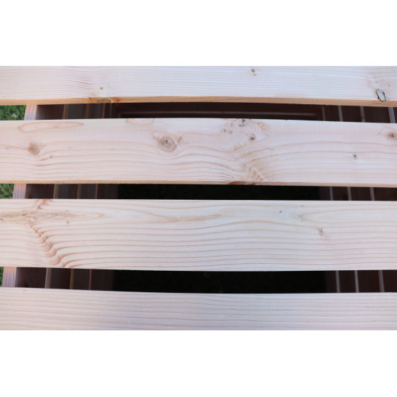 planche de bois pour couvercle ajouré de composteur