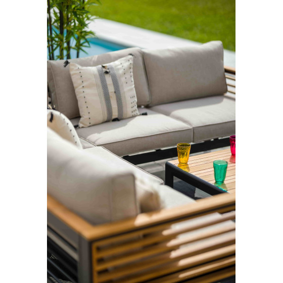 Salon de jardin d'angle