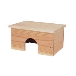 Maison pour rongeur en bois français