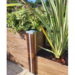 Jardinière rectangulaire en grès cérame 120 cm