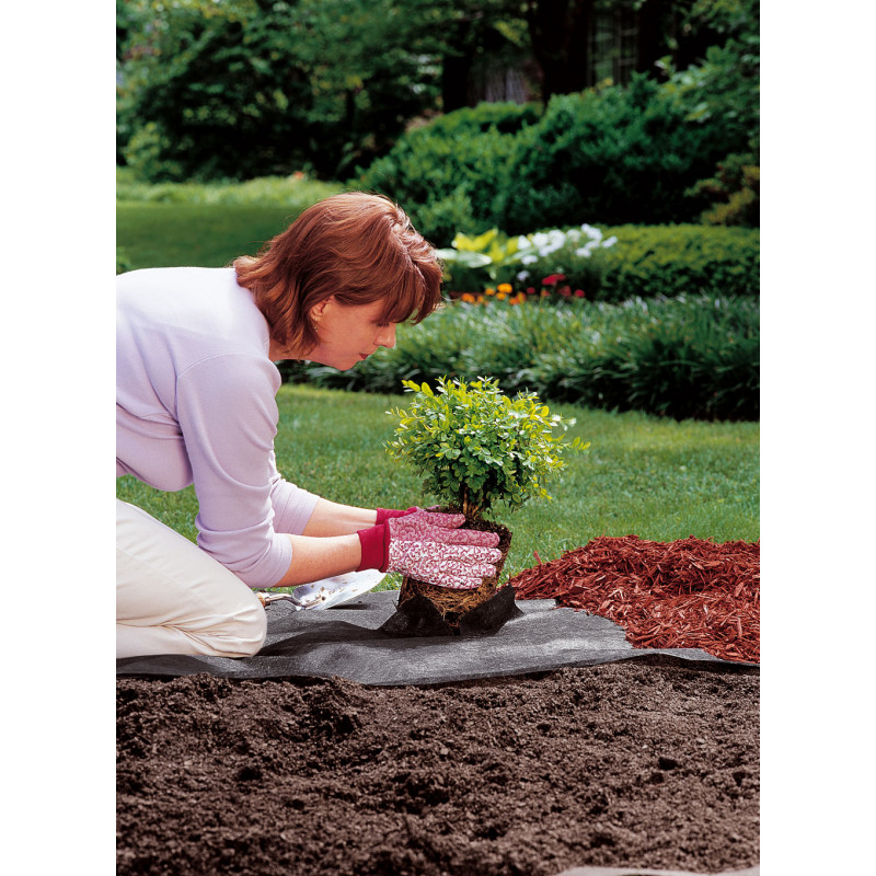 Tissu haute perméabilité Bâche de protection de sol pour protéger le sol contre les mauvaises herbes et les mauvaises herbes Travail lourd Plante respirante végétale Membrane agricole 