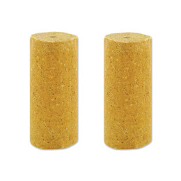 Lot de deux cylindres de graisse pour oiseaux