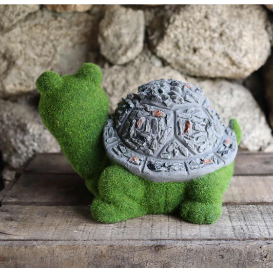 Tortue décorative pour jardin