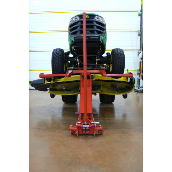 leve tracteur tondeuse hydraulique