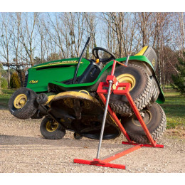 cric lève tracteur tondeuse 400 kg