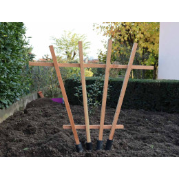 Treillis en bois support pour plantes grimpantes