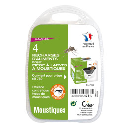 Recharge pour piege a larve moustique