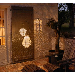 Pied de lampe pour 3 lanternes