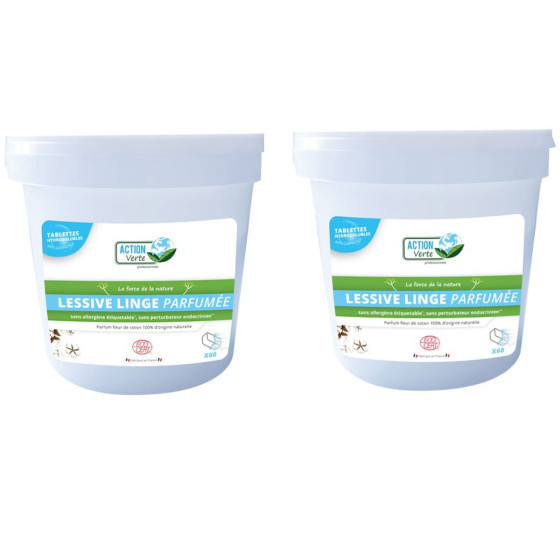 lot de 2 pastille lave linge