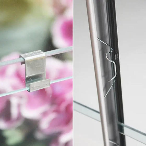 Serre de jardin en verre trempé résistance accrue aux intempéries