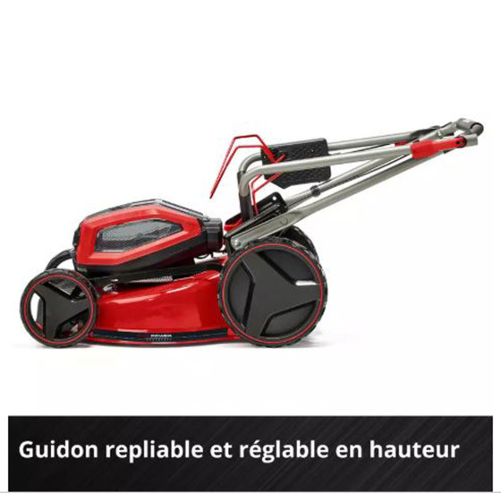 Tondeuse electrique sans fil avec guidon reglable