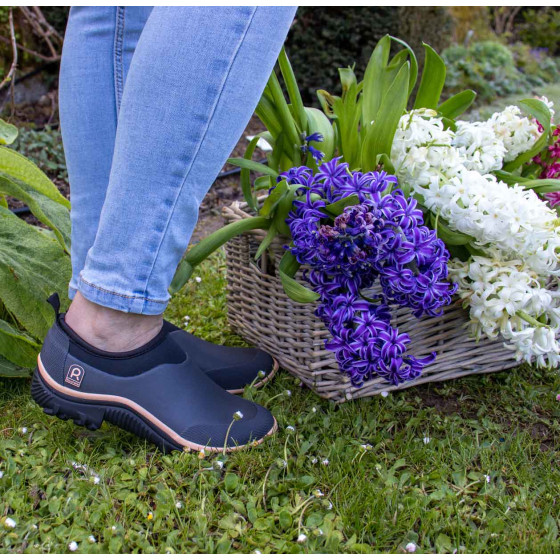 Chaussure de jardin homme en néoprène vert kaki
