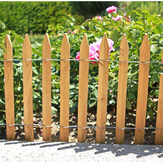 barrière en bois 50 x 10 m