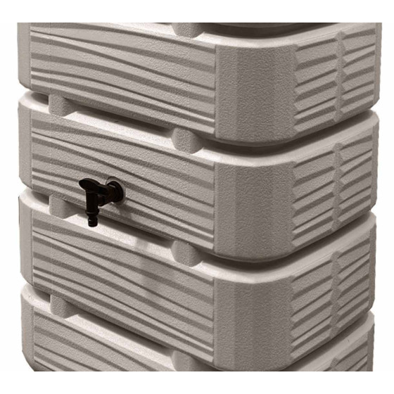 Recuperateur d'eau de pluie 320 L avec robinet