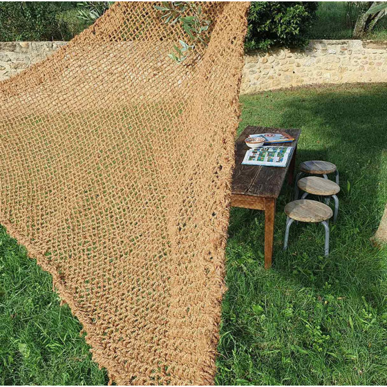 toile d'ombrage coco pour le jardin