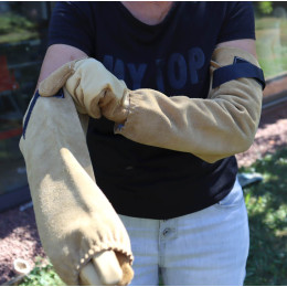 Manchette de protection pour avant-bras jardinage et débroussaillage