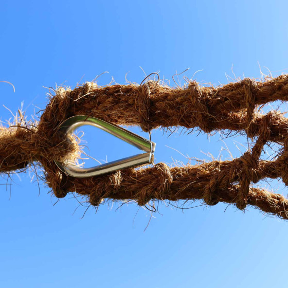 kit de fixation pour voile d'ombrage coco