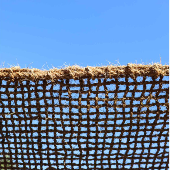 voile ombrage rectangulaire fibre de coco