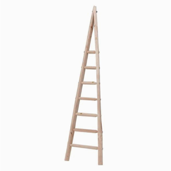 echelle en bois décorative
