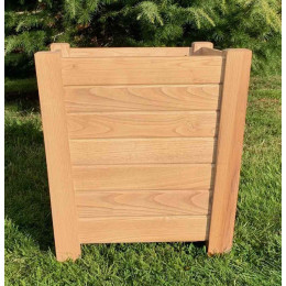 Bac a fleur en chataignier made in France