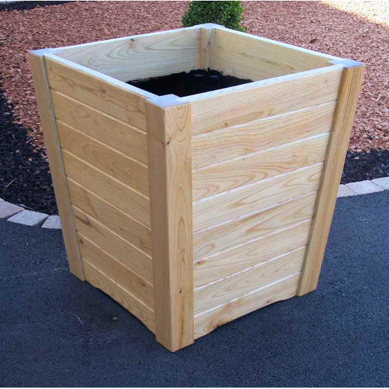 pot de fleur conique haut