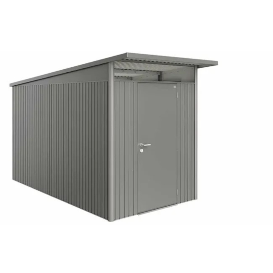 Abri de jardin metal AvantGarde 5,71 m² gris quartz metallique