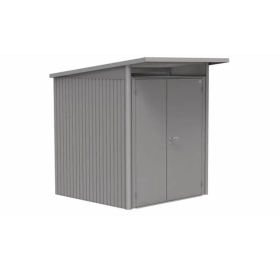 abri de jardin Biohort AvantGarde A1 2,96 m² gris quartz metallique
