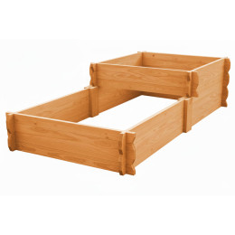 carre potager escalier en bois douglas français