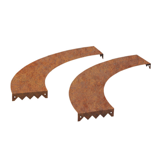 Entourage arbre acier corten Made in France