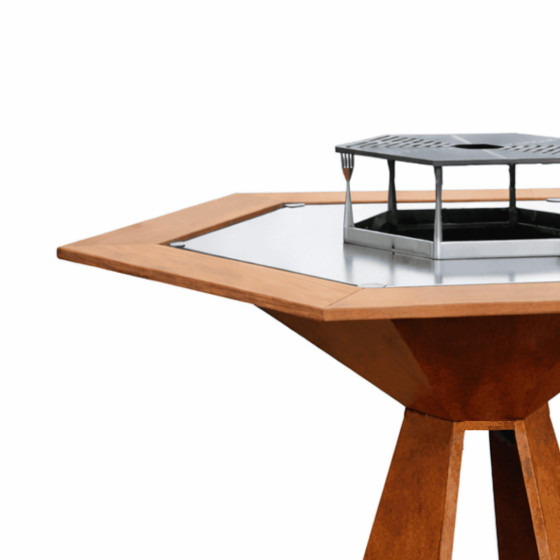 Brasero barbecue plancha XXL Made in france