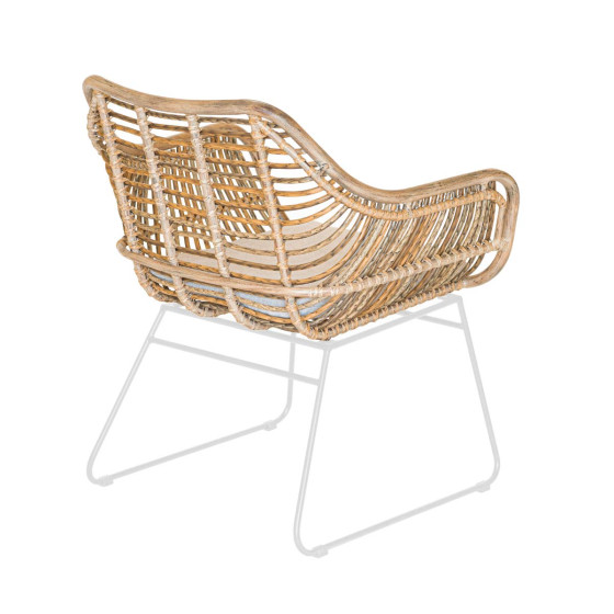 chaise exterieur en resine tresse