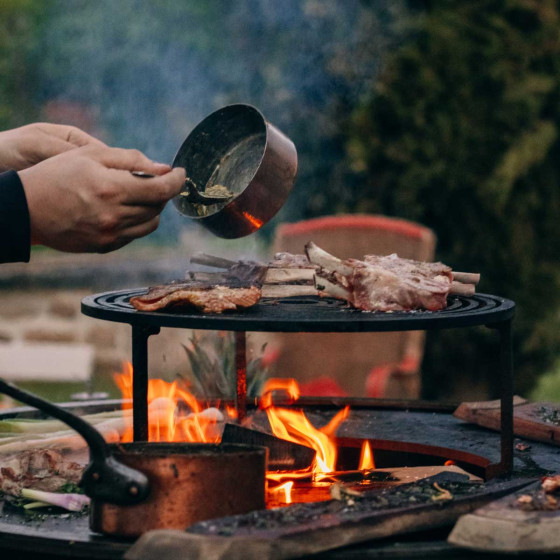 grille barbecue pour brasero
