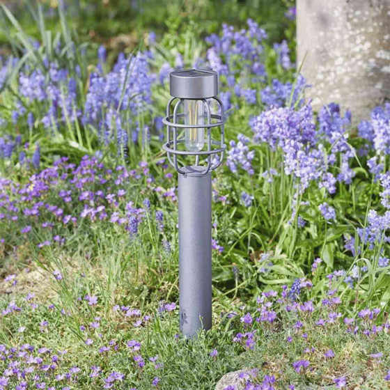 potelet exterieur solaire hauteur 50 cm