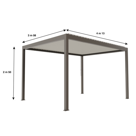 pergola bioclimatique lame orientable