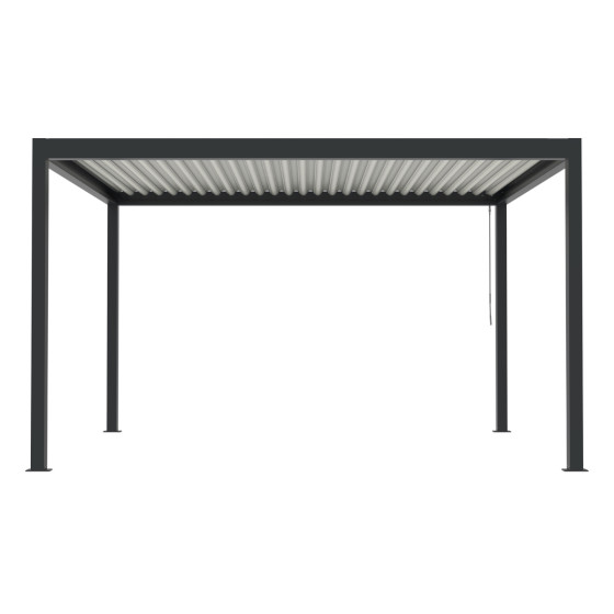 pergola bioclimatique autoportante Fabrication française