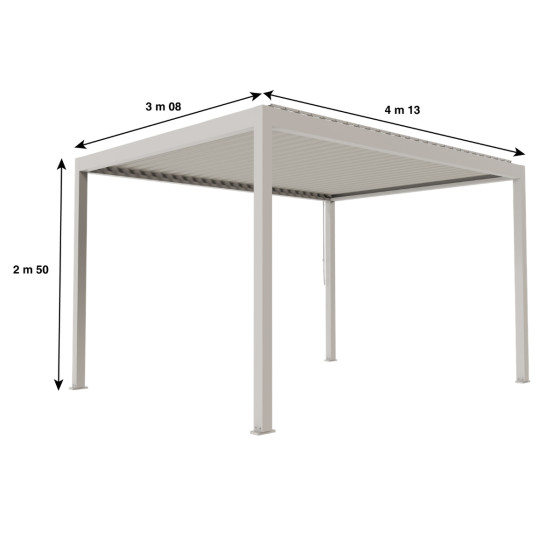 pergola aluminium bioclimatique