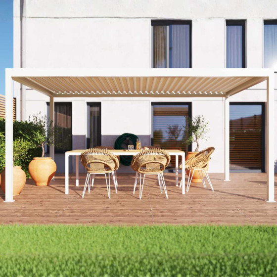 pergola bioclimatique autoportée