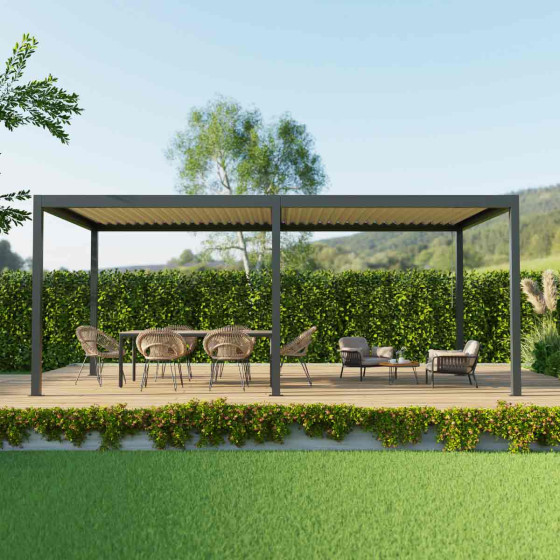 pergola bioclimatique aluminium