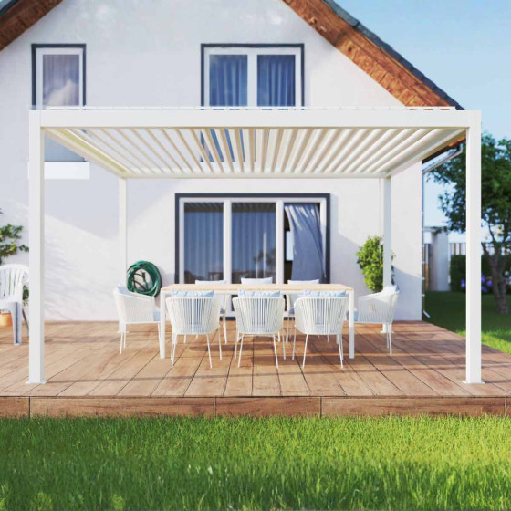 pergola autoportée bioclimatique