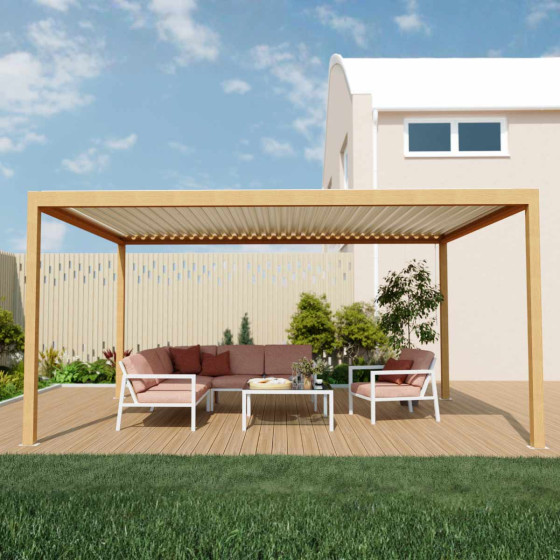 pergola aluminium bioclimatique