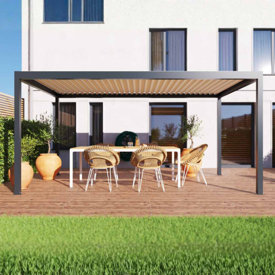 pergola aluminium bioclimatique fabrication française