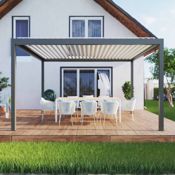 pergola bioclimatique autoportante