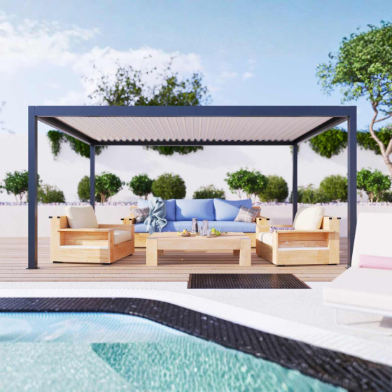 pergola bioclimatique aluminium
