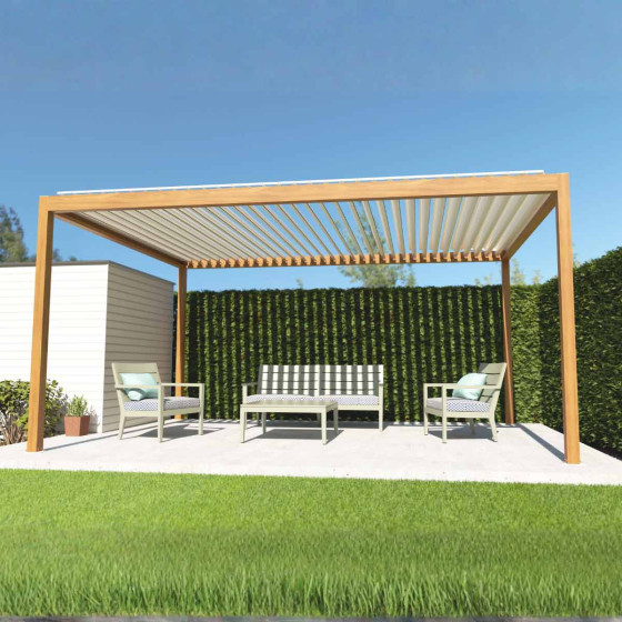 pergola bioclimatique aluminium