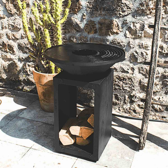 barbecue brasero sur terrasse
