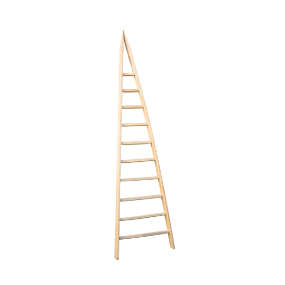 echelle en bois decorative