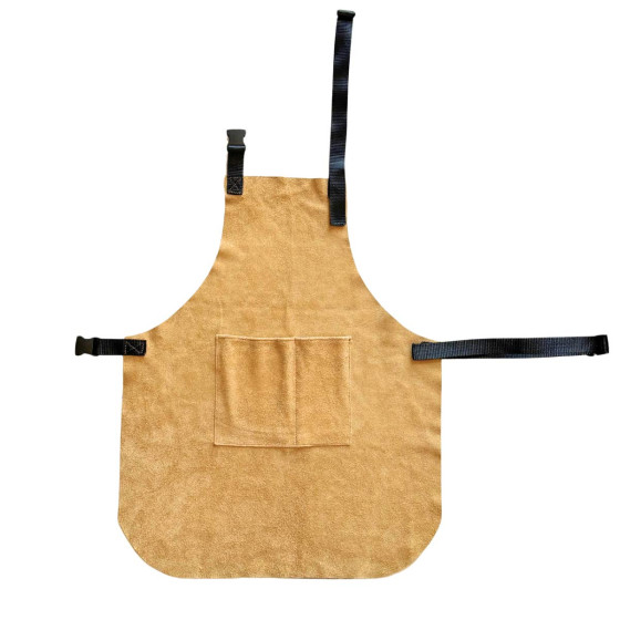 tablier de jardin en cuir souple fabrication francaise