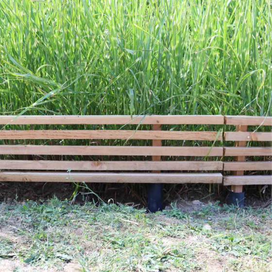 bordure a planter en bois 100 cm