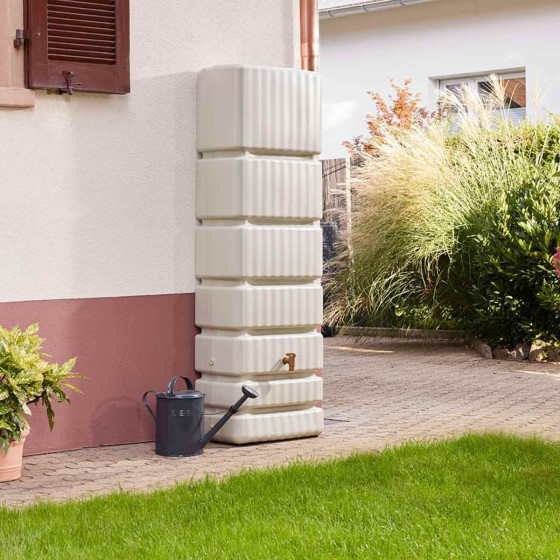 recuperateur eau de pluie mural 350 L fabrication française